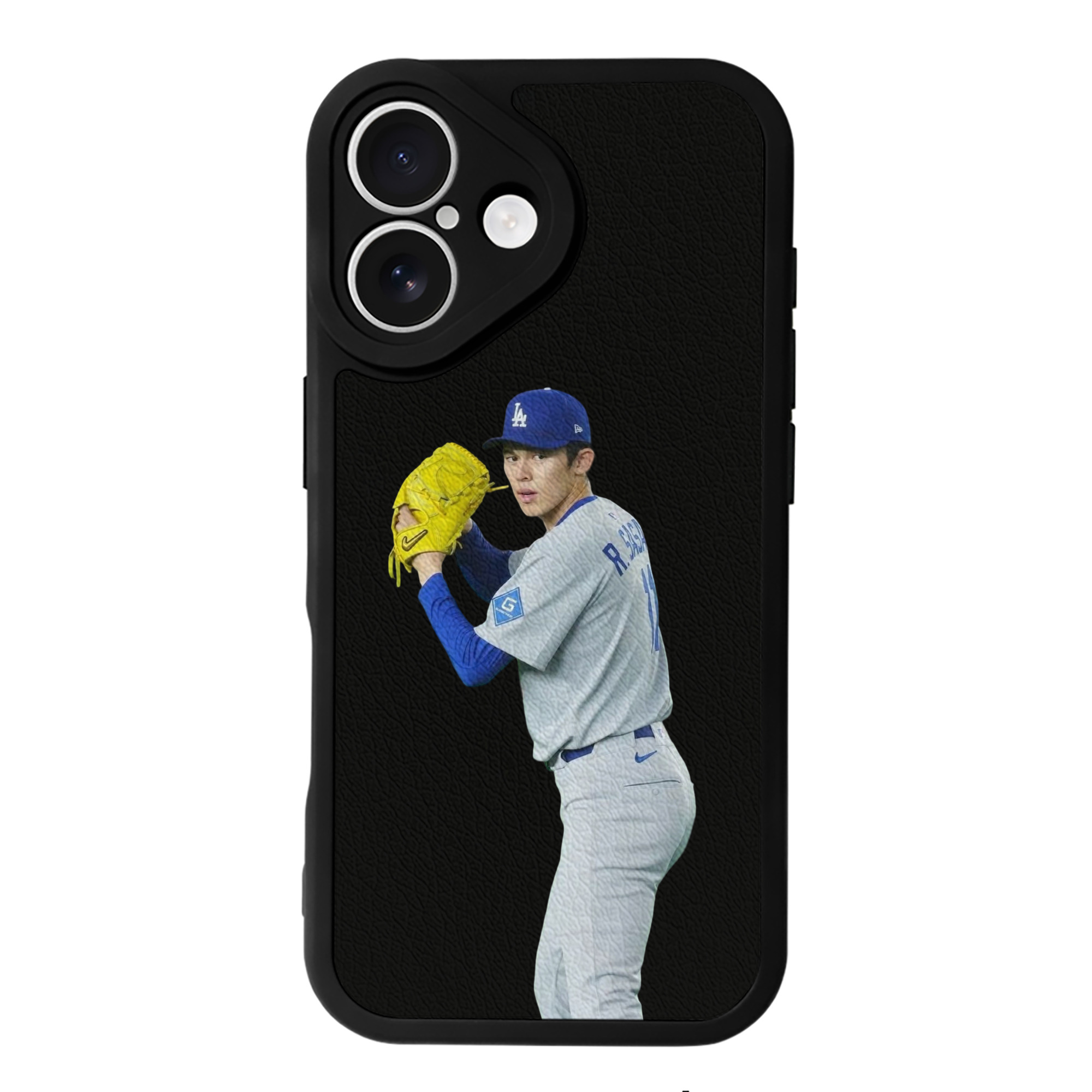  IPhone 16 Silicone Leather Case – UV Print, Lambskin Texture – Perfect Fit, Wireless Charging Compatible, Scratch Resistant, Precise Cutouts – Stylish Protection For IPhone 16